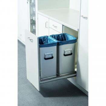 Aluminiumbox Zarges Abfallsammler